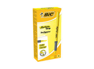 Bic Marking Highlighter Grip 12 li - Sarı