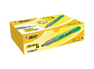 Bic Marking Highlighter XL 10 lu - Yeşil