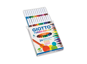 Giotto Turbo Color - Keçeli Kalem 24 lü