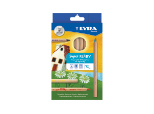 Lyra Super Ferby Nature 12 Renk Kuru Boya