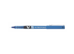 Pilot V5 Hi-Tecpoint 0.5 İğne Uçlu Sıvı Mürekkepli Kalem - Mavi