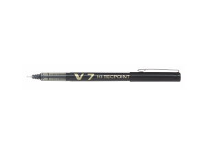 Pilot V7 Hi-Tecpoint 0.7 İğne Uçlu Sıvı Mürekkepli Kalem - Siyah