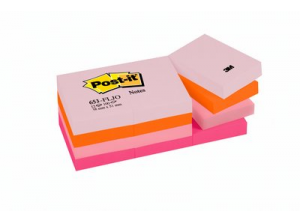 Post-it  Pastel Tonları 12 Blok 