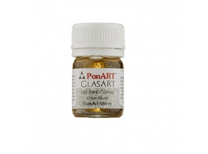 Simli Gümüş Cam Boyası 20 ml (Ponart)