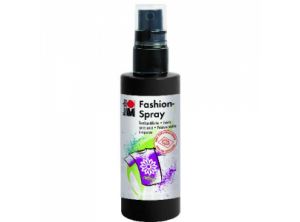 Marabu Fashion Sprey Kumaş Boyası 100 ml Siyah