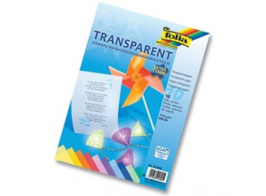 Folia Transparan Kağıt A4 115 gr. 10 Renk